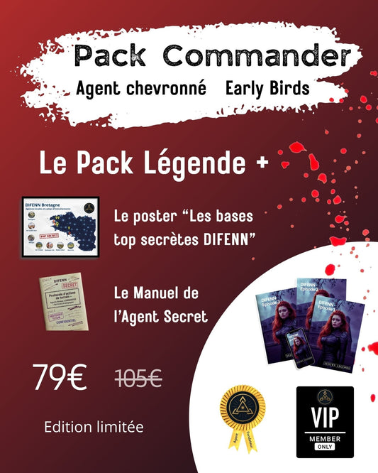 PACK COMMANDER Early Birds - Agent chevronné - Sentry Legends